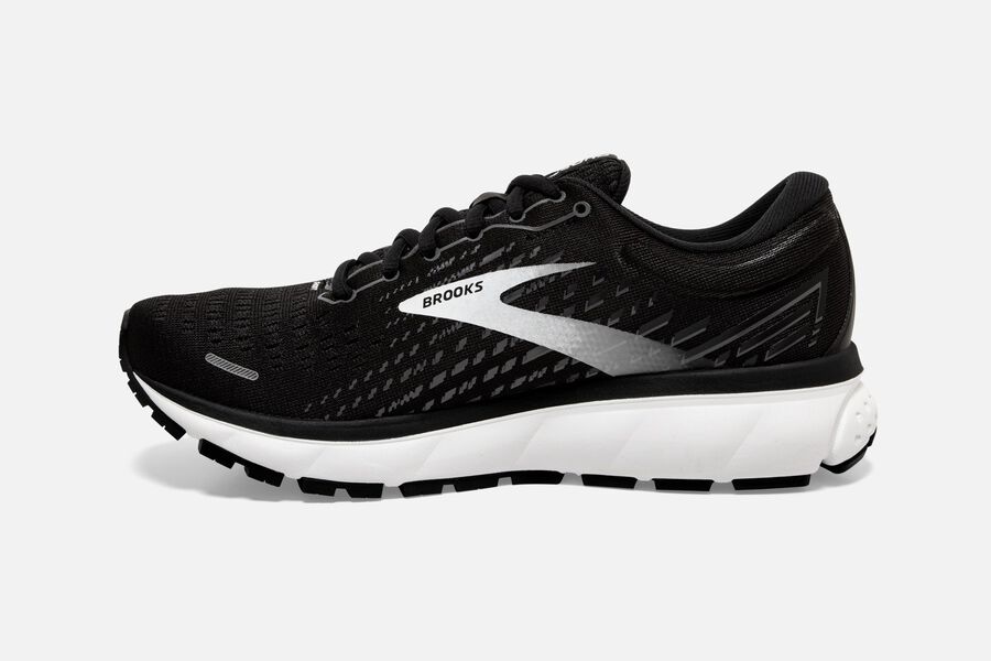 Brooks Ghost 13 Road Loopschoenen Dames - Zwart/Wit - 793068PNW